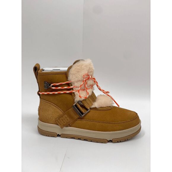 UGG Women's Classic Weather Hiker Boots - Chestnut/Brown 6.5M - Picture 7 of 9